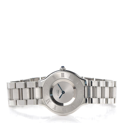 Cartier Stainless Steel 31mm Must De 21 Quartz Watch 2 of 5