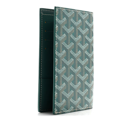 Goyard Goyardine Passport Wallet Green 3 of 9