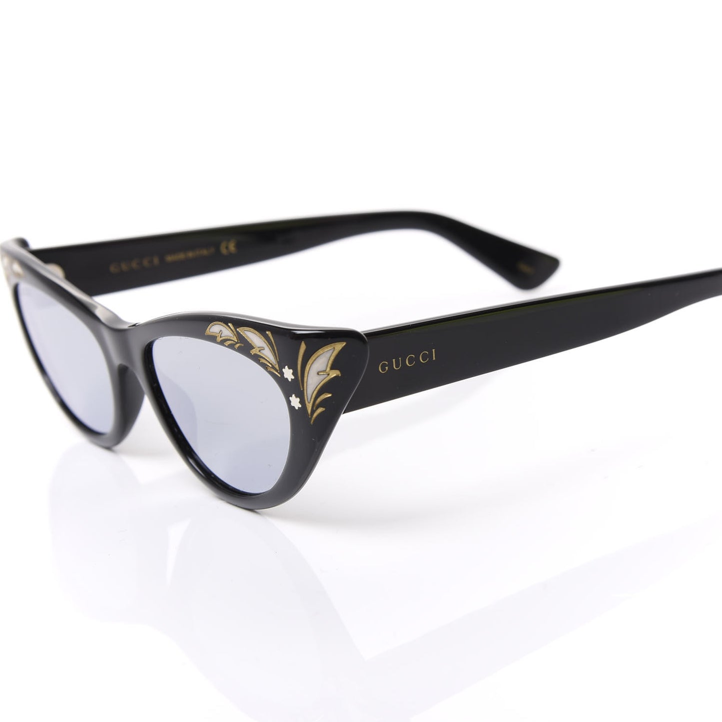 Acetate Cat Eye Optical Glasses GG3809S Black