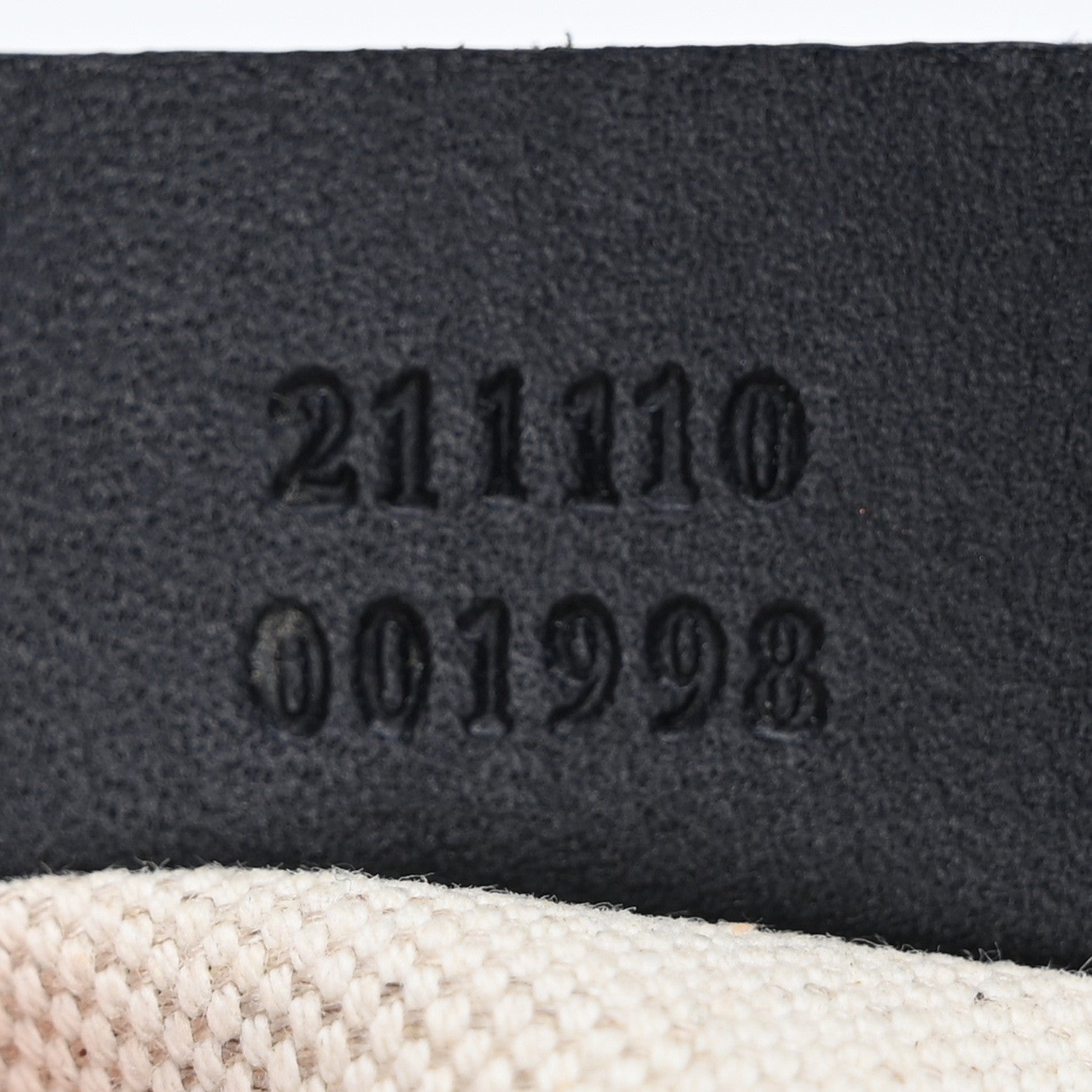 Gucci GG Plus Monogram Belt Bag Navy 6 of 9