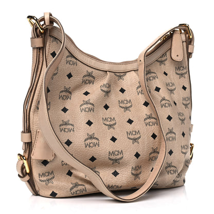MCM Visetos Hobo Beige 2 of 13