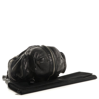 Alexander Wang Lambskin Marti Backpack Washed Black with Nickel Hardware 5 of 8