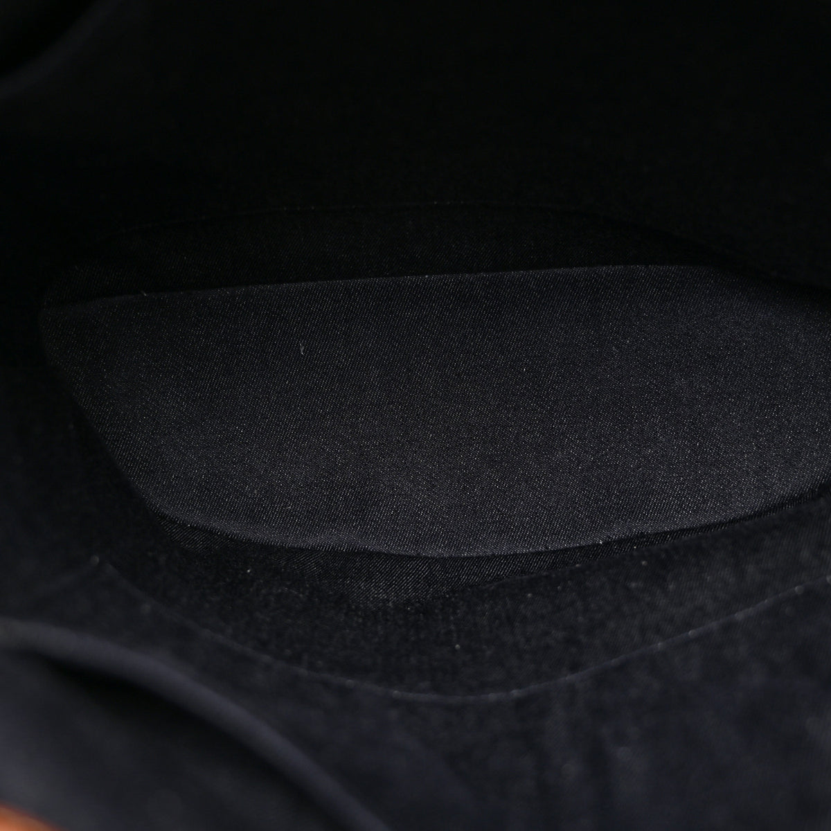 Taurillon Denim Christopher PM Backpack  Black Navy
