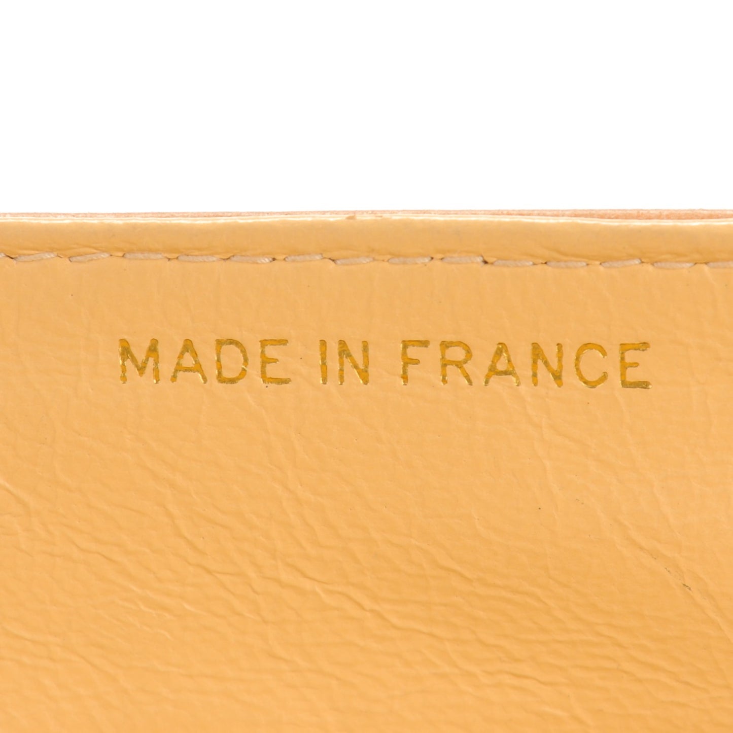 Calfskin Embossed XL Jumbo Flap Natural