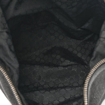 Gucci Denim Web Medium Hobo Black 5 of 13