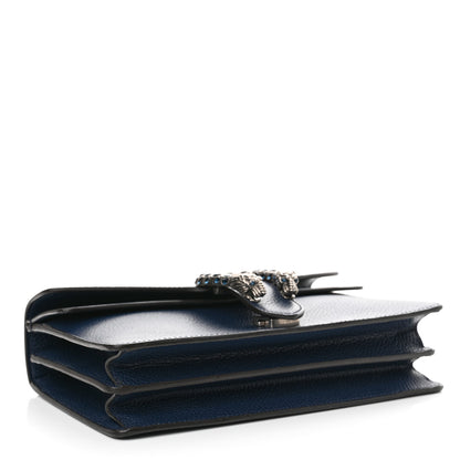 Gucci Dollar Calfskin Crystal Small Dionysus Shoulder Bag Blue Agata Montana Sapphire 4 of 11