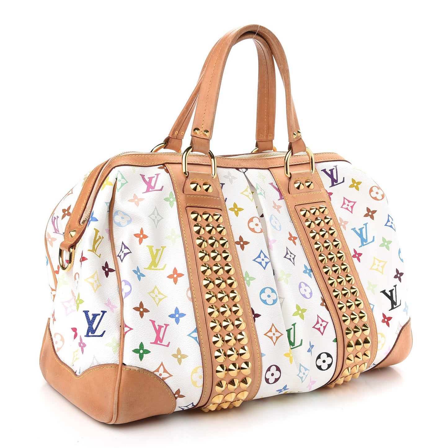 Monogram Multicolor Courtney GM White