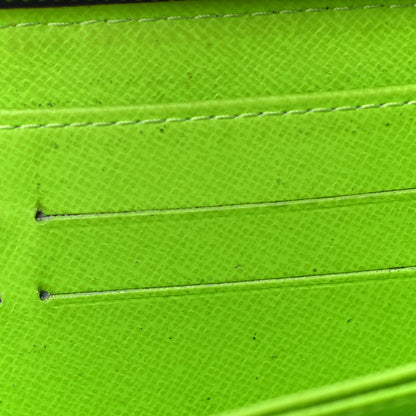 Louis Vuitton Monogram Graffiti Zippy Wallet Green 16 of 17