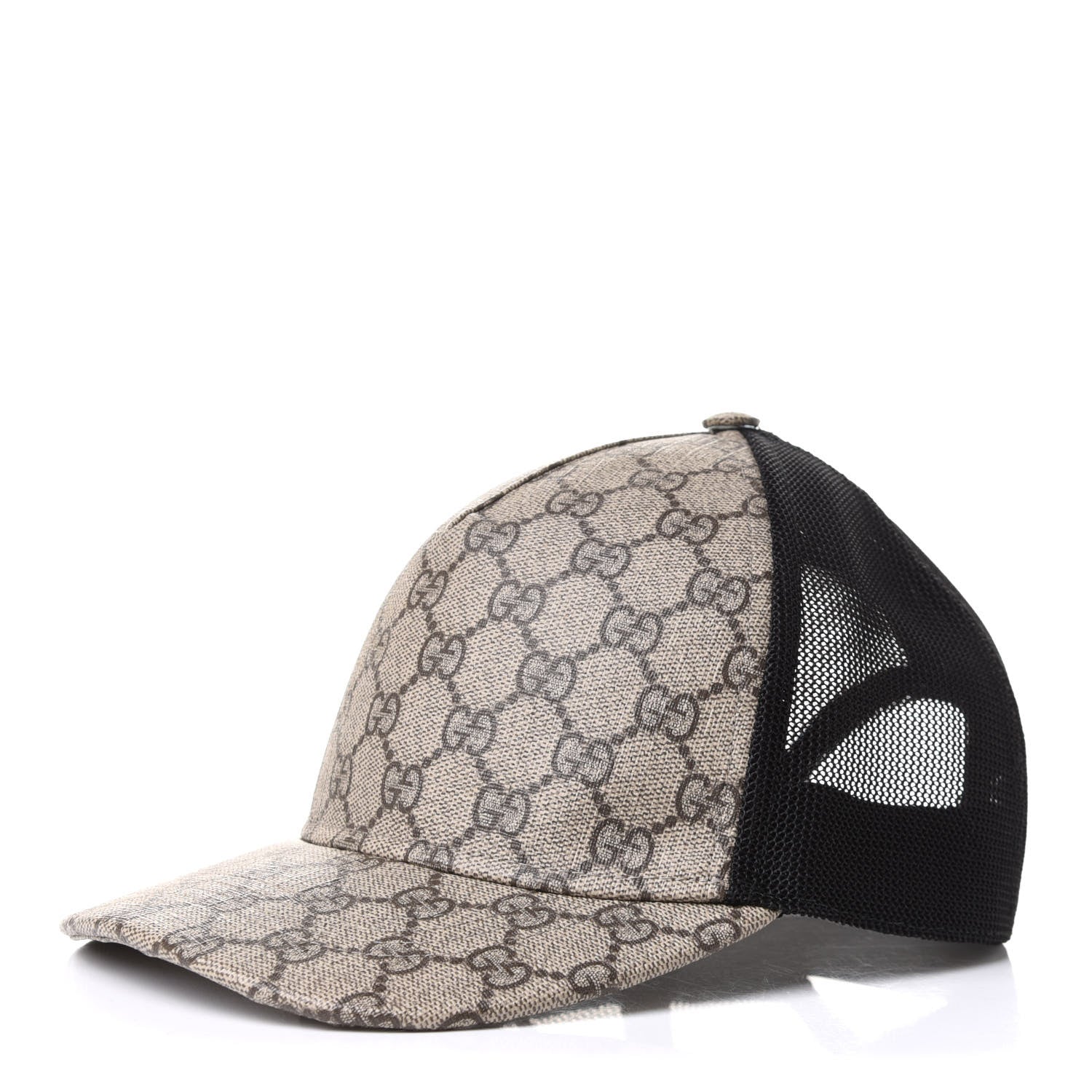 Gucci GG Supreme Monogram Baseball Hat M Beige 1 of 11