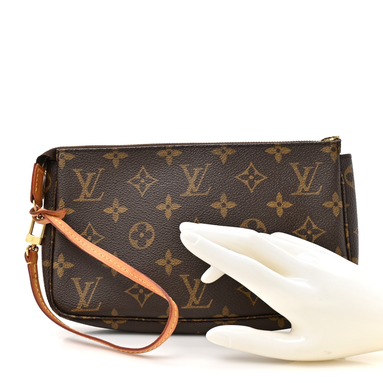 Louis Vuitton Monogram Pochette Wristlet 2 of 10