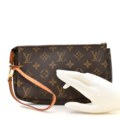 Louis Vuitton Monogram Pochette Wristlet 2 of 10