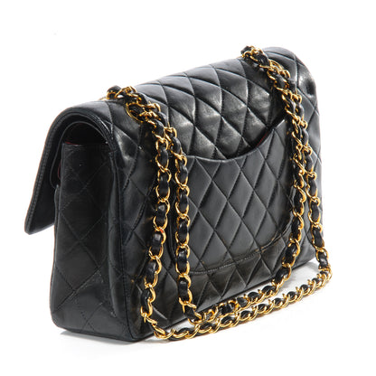 Chanel Lambskin Medium Double Flap Black 3 of 8