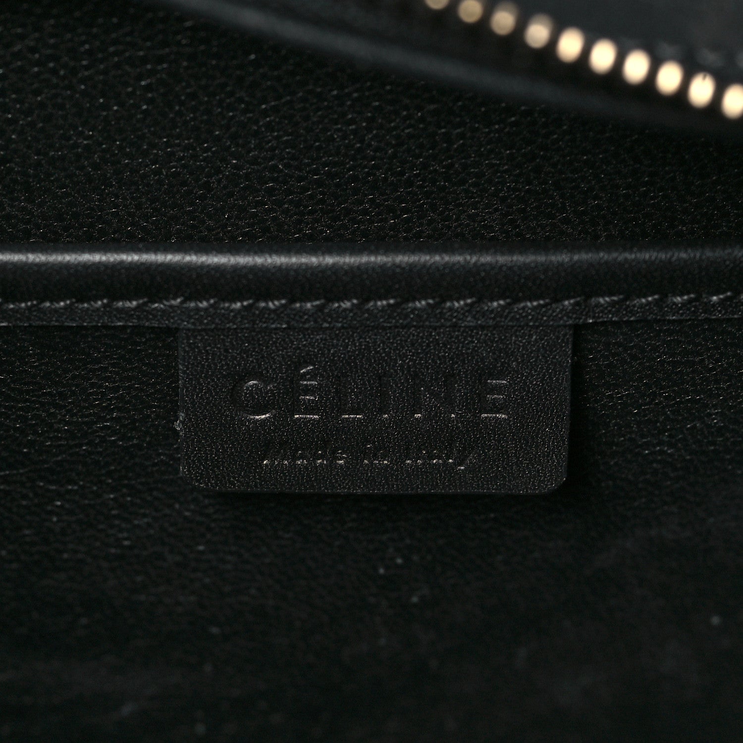 Celine Bullhide Calfskin Suede Nano Tri-Color Luggage White 5 of 9
