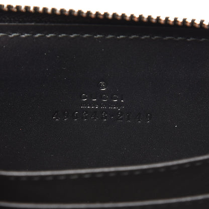 Gucci GG Supreme Monogram Night Courrier Embroidered Zip Around Card Case 6 of 6