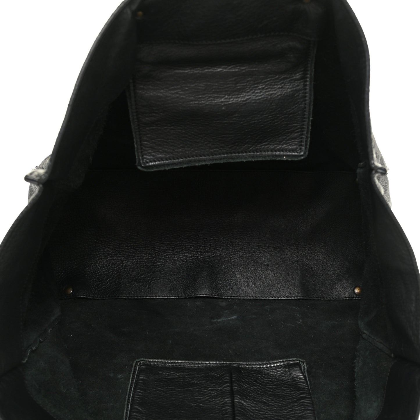 Supple Calfskin Papier A4 Tote Black