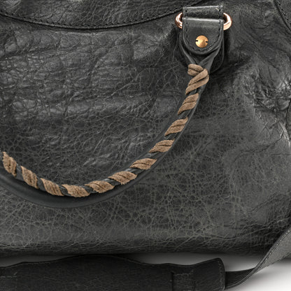 Balenciaga Agneau Giant 12 Rose Gold Hardware City Gris Tarmac Malachite 13 of 13