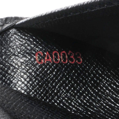 Louis Vuitton Epi Porte Tresor International Wallet Black 8 of 8