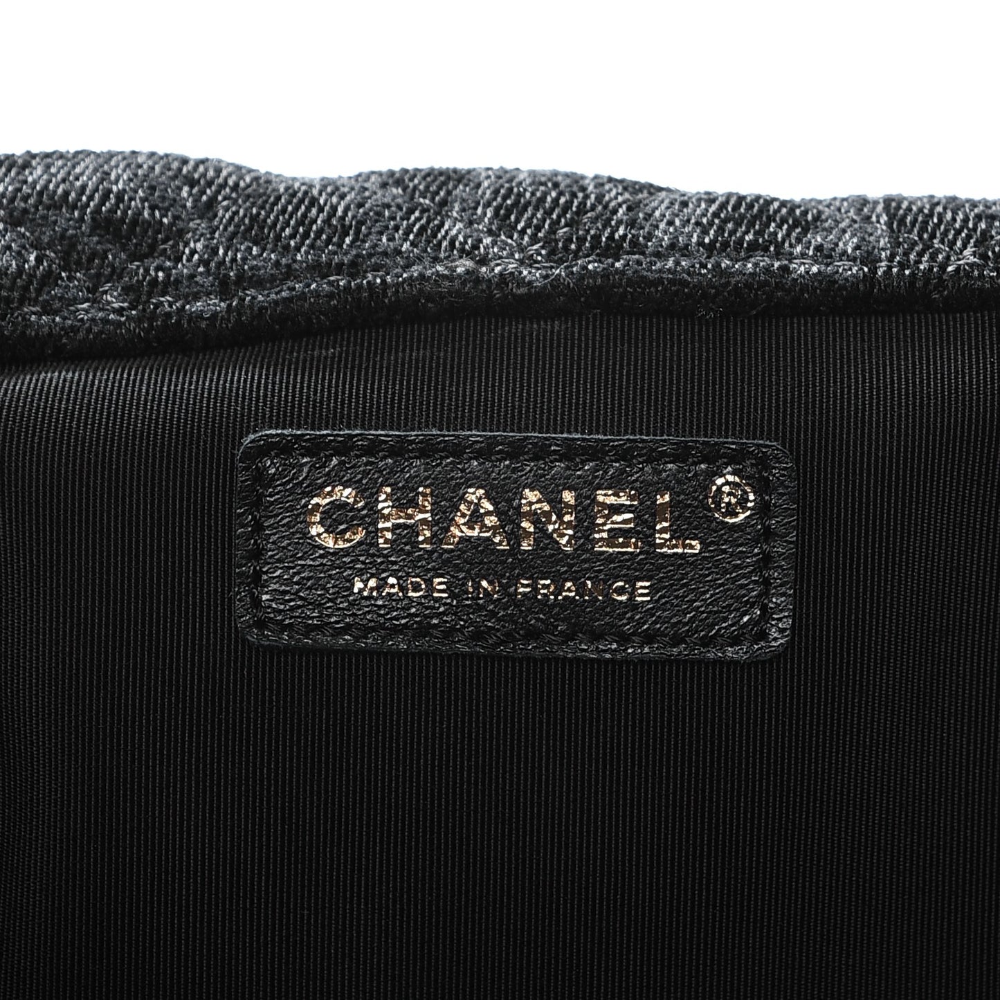 Velvet Camellia Stamped XXL Travel Flap Bag Black