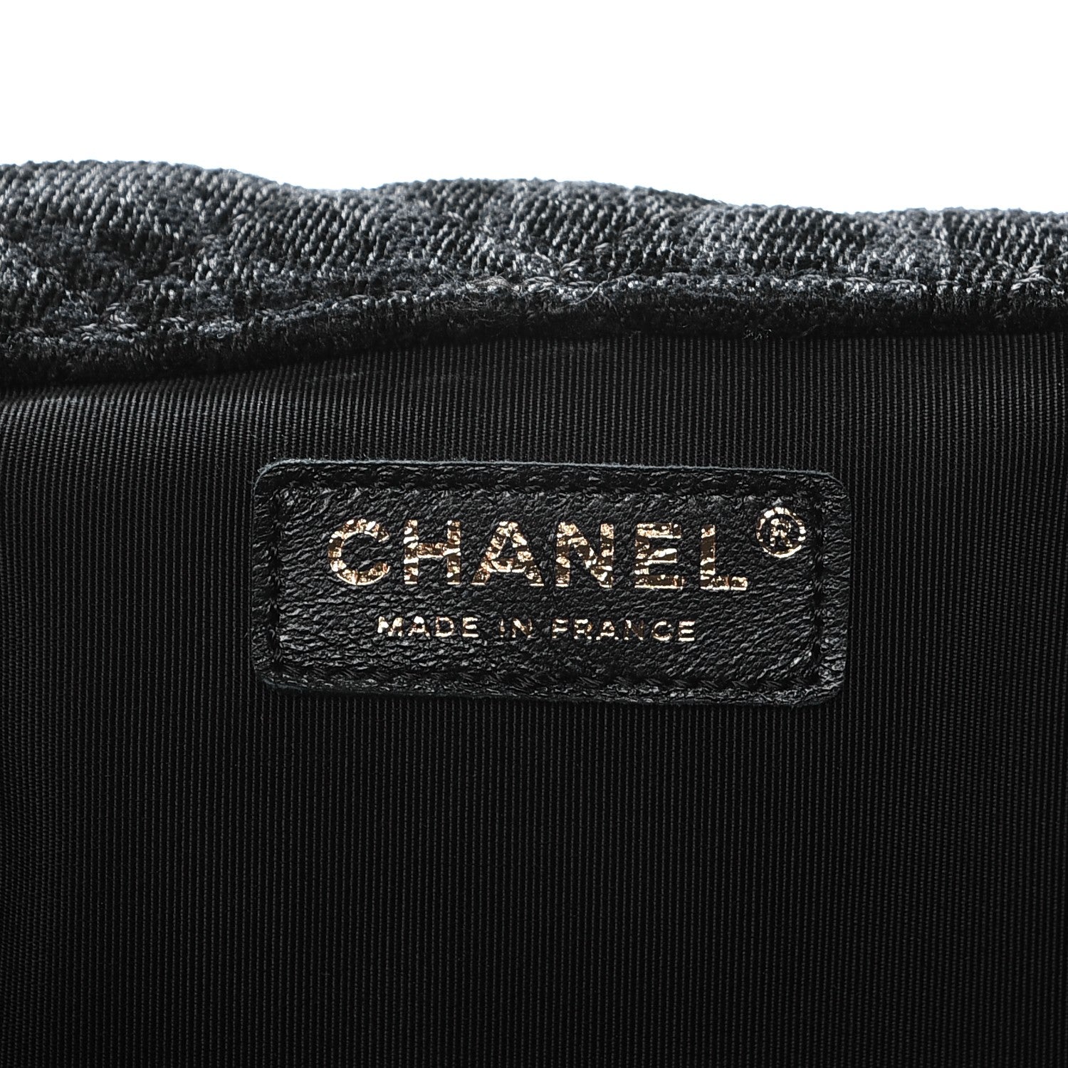 Chanel Velvet Camellia Stamped XXL Travel Flap Bag Black 6 of 9