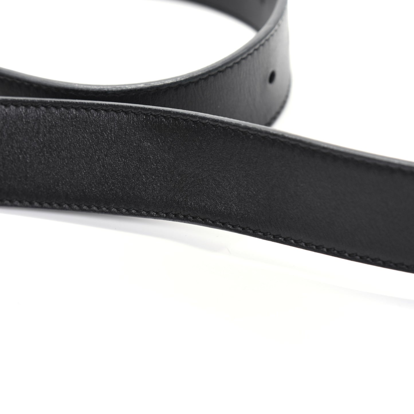 Calfskin Double G 30mm Belt 80 32 Black