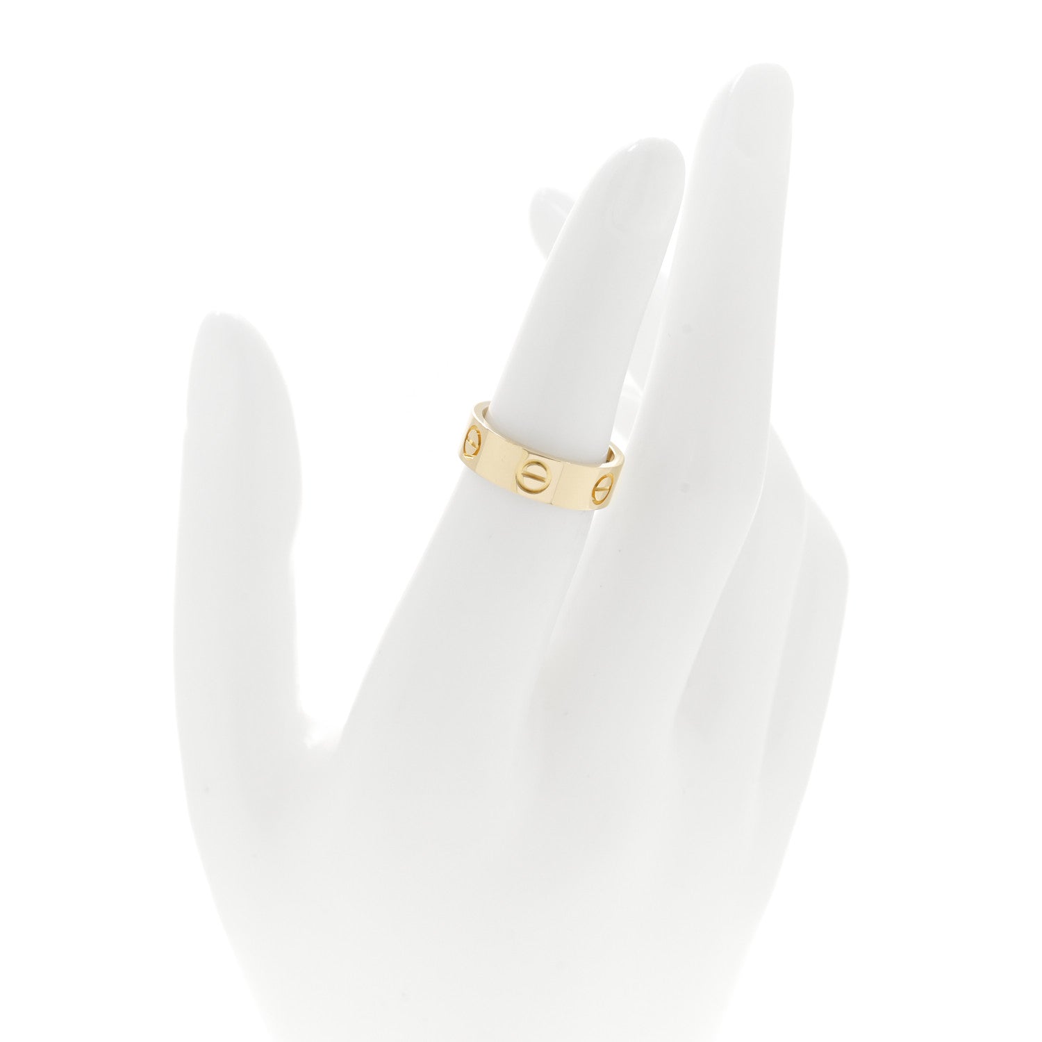 Cartier 18K Yellow Gold 5.5mm LOVE Ring 50 5.25 2 of 4