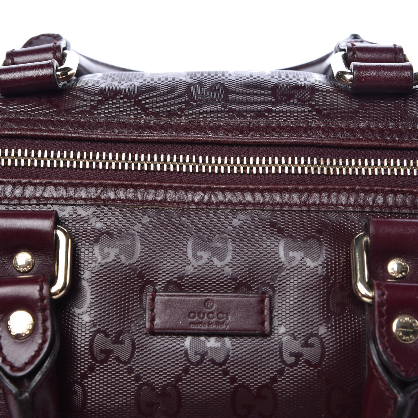 Imprime Monogram Medium Joy Boston Bordeaux
