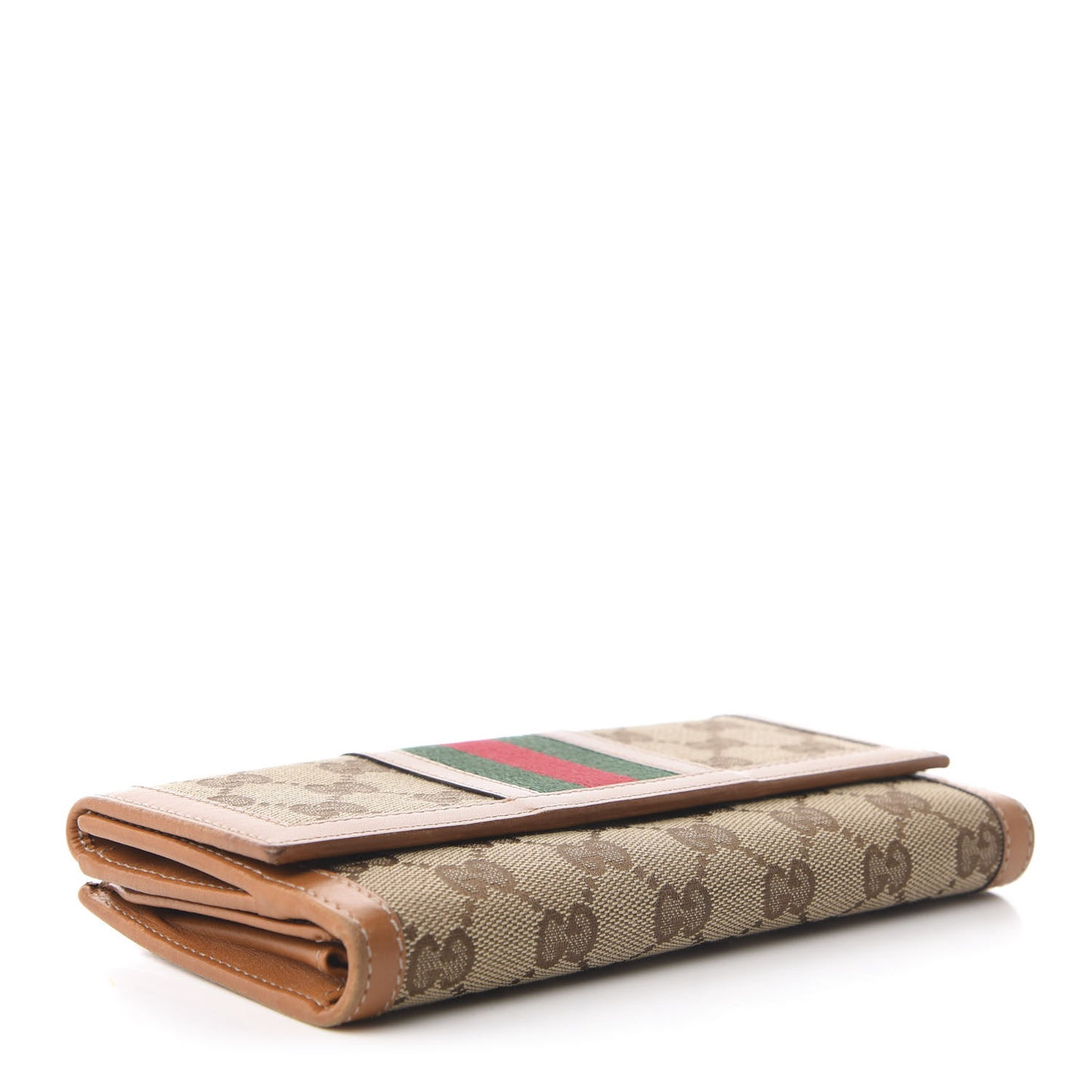 Monogram Vintage Web Continental Wallet Tobacco