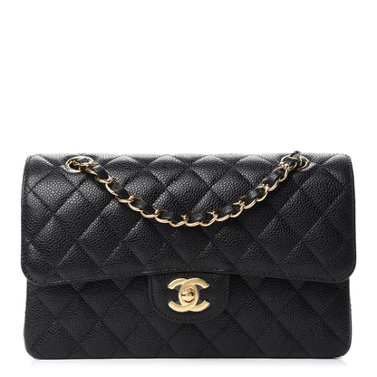 Chanel Caviar Quilted Small Double Flap Black 1 of 11