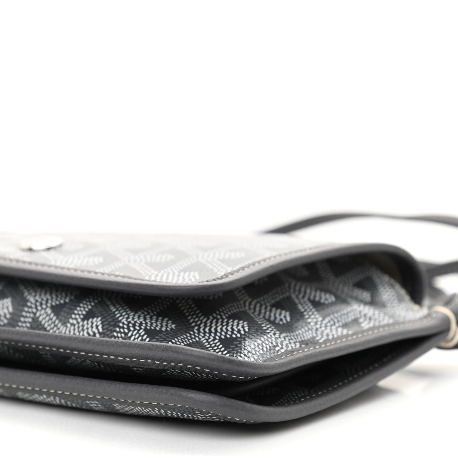 Goyard Goyardine Plumet Wallet Clutch Grey 7 of 7