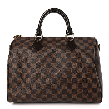 Louis Vuitton Damier Ebene Speedy Bandouliere 30 1 of 9