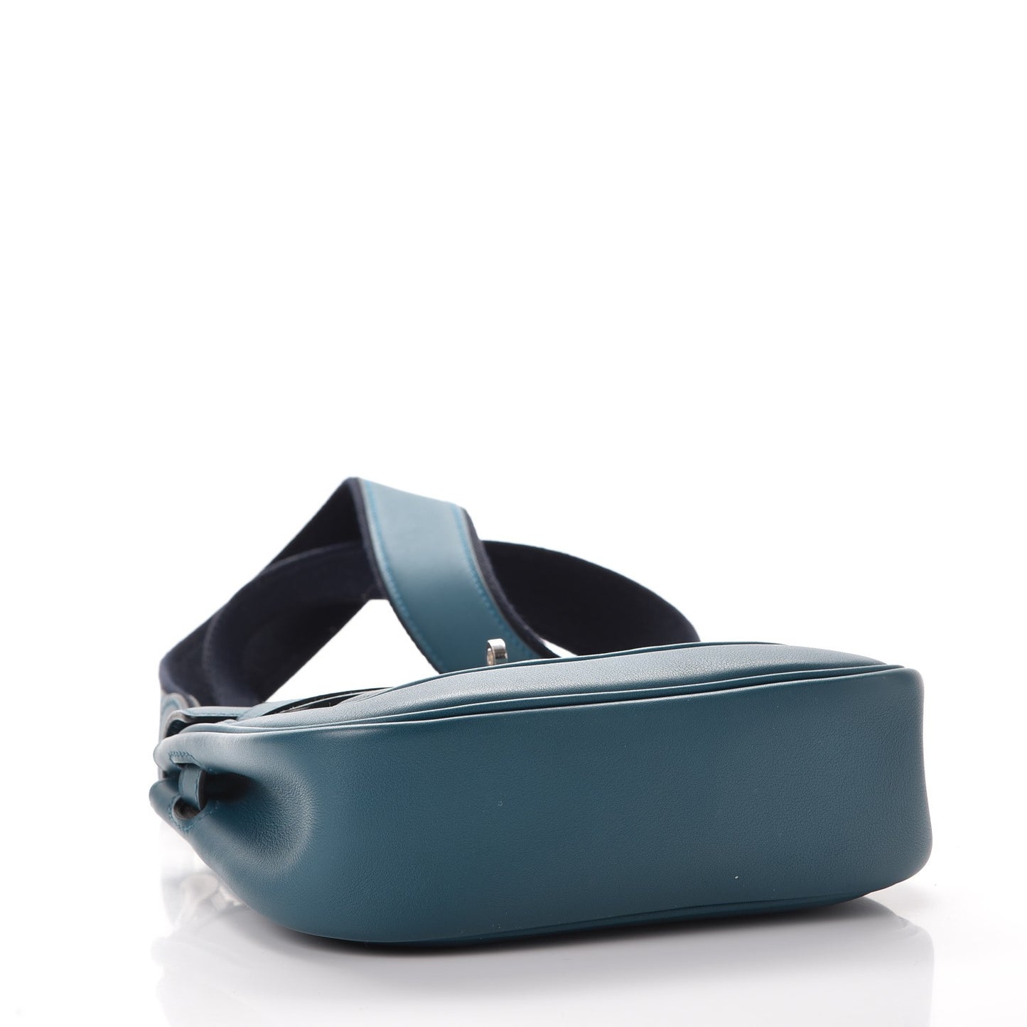 Veau Swift Mini Sac Berline Bleu Thalassa