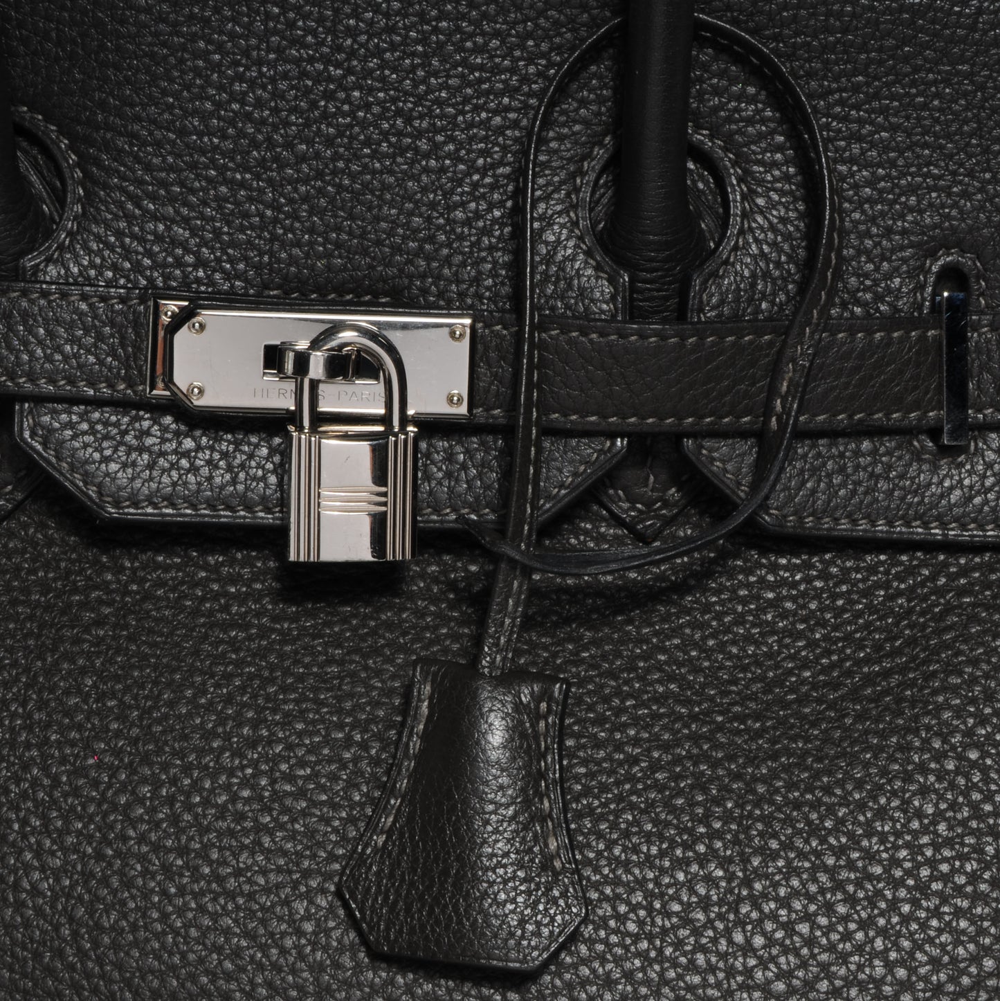 Taurillon Clemence Birkin 35 Graphite