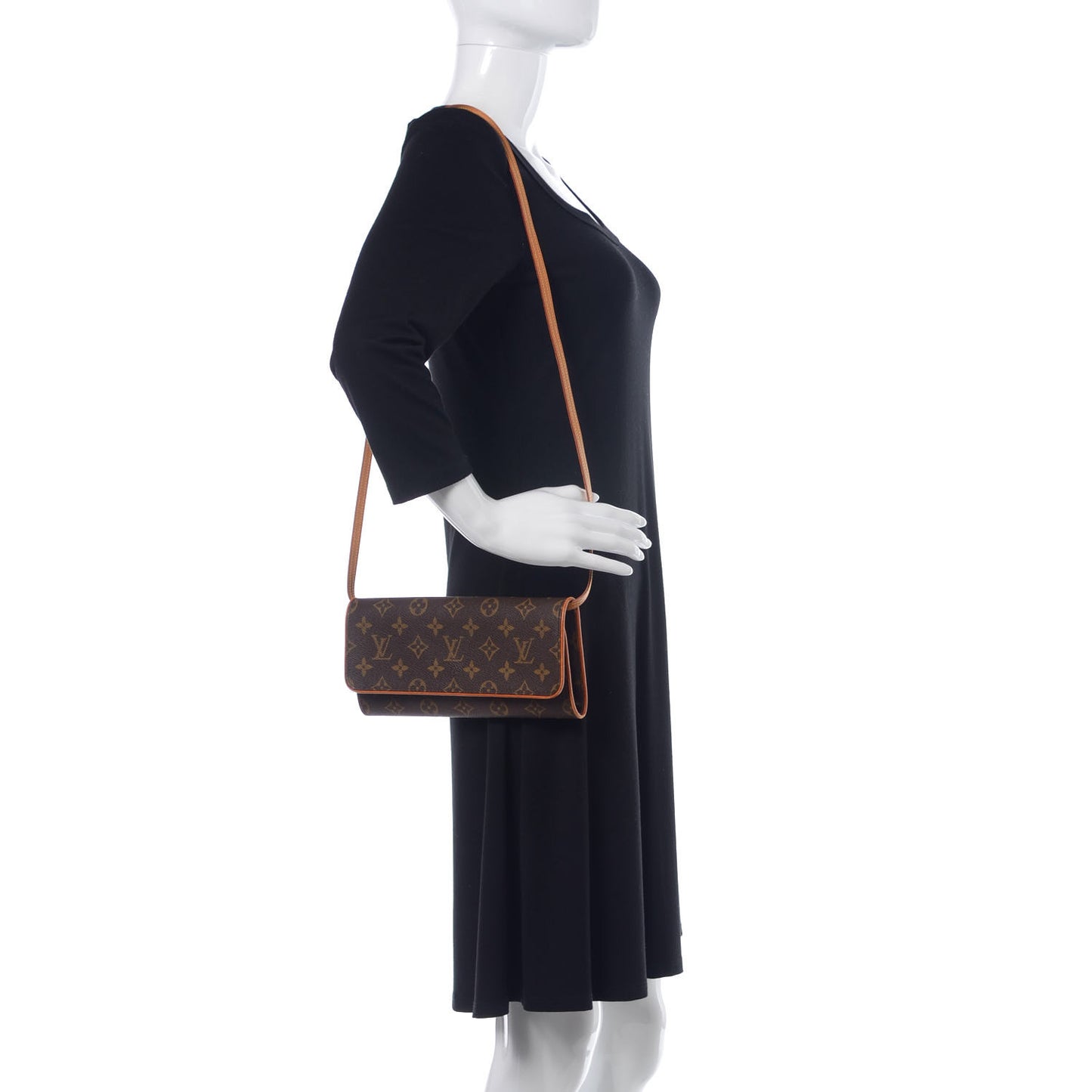 Monogram Pochette Twin GM