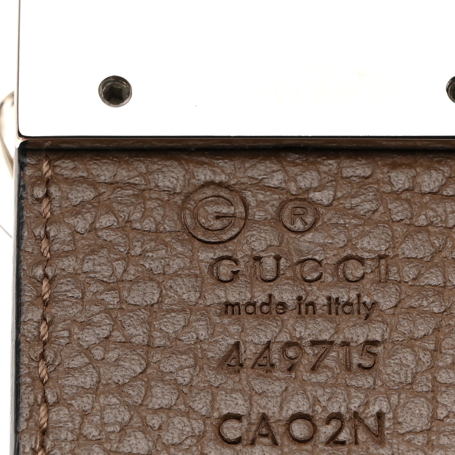 Gucci Calfskin 1973 Reversible Belt 90 36 Black Brown 5 of 5