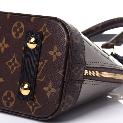 Louis Vuitton Vernis Epi Monogram Alma BB Champagne Metallise 10 of 13