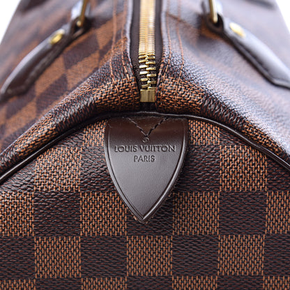 Louis Vuitton Damier Ebene Speedy 30 8 of 11