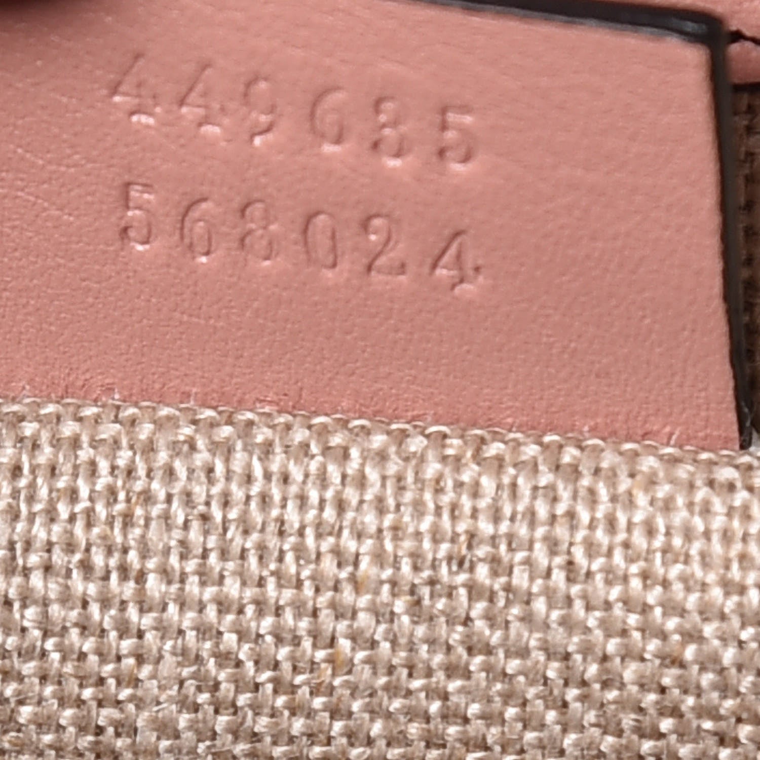 Gucci Microguccissima Medium Emily Chain Shoulder Bag Soft Pink 10 of 10