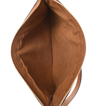 MCM Visetos Liz Shopper Tote Pouch Cognac 5 of 7