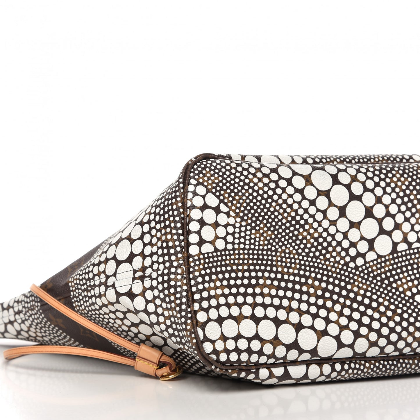 Monogram Kusama Waves Neverfull MM White