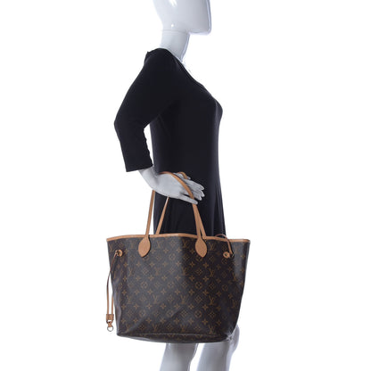 Louis Vuitton Monogram Neo Neverfull MM Rose Ballerine 2 of 25