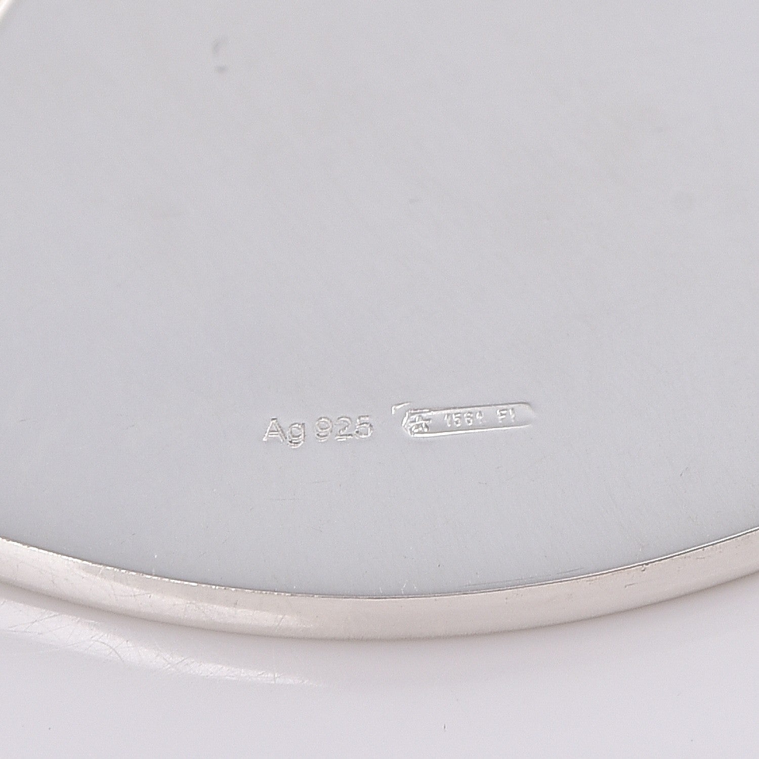 Gucci Sterling Silver Dog Tag Necklace 5 of 5