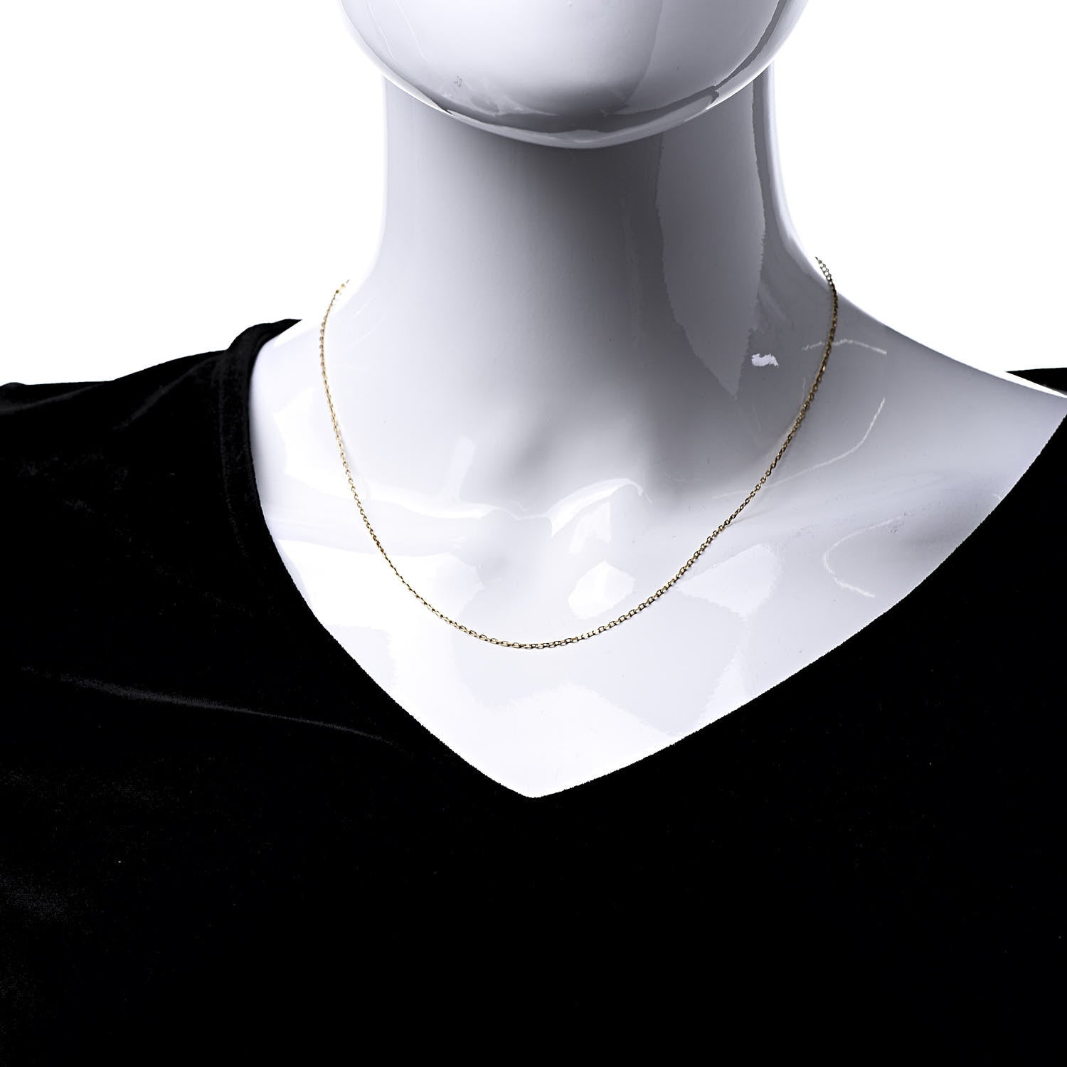 Cartier 18K Yellow Gold Chain Necklace 2 of 5