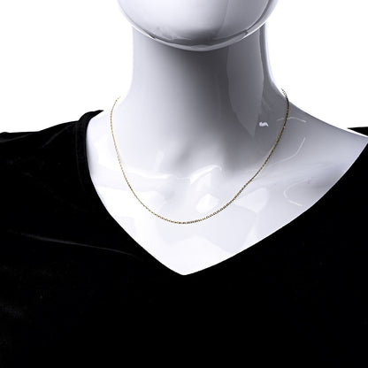 Cartier 18K Yellow Gold Chain Necklace 2 of 5