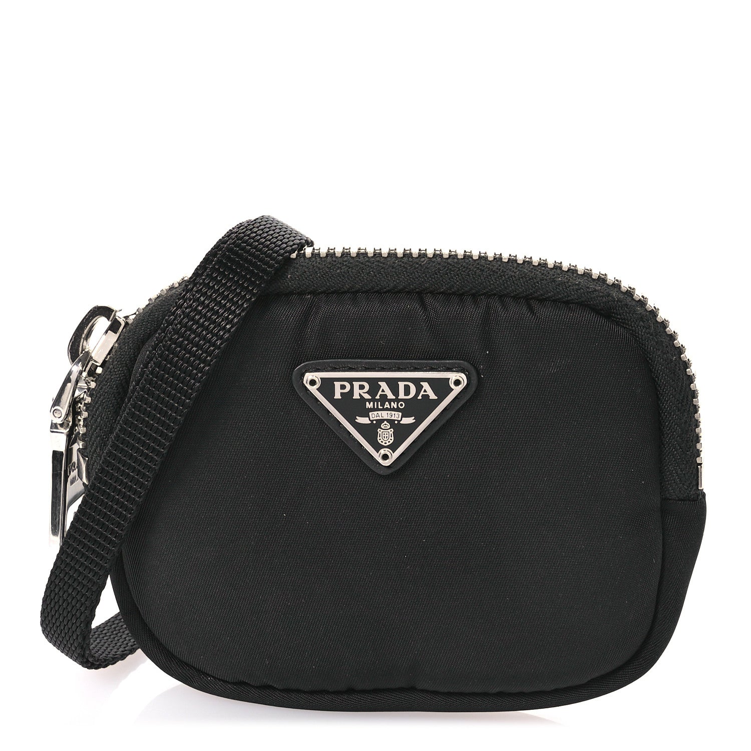 Prada Trick Tessuto Nylon Cargo Pouch Black 1 of 11