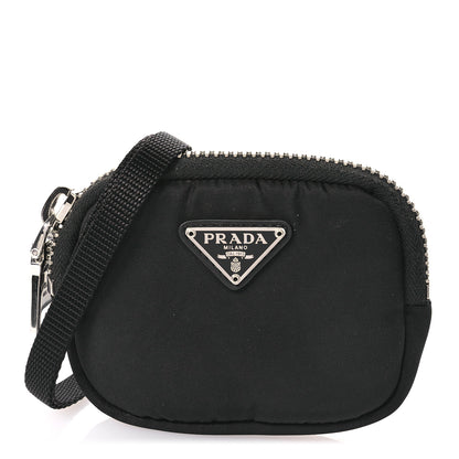 Prada Trick Tessuto Nylon Cargo Pouch Black 1 of 11