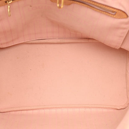 Louis Vuitton Damier Azur Neo Neverfull MM Rose Ballerine 5 of 13