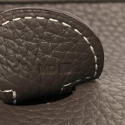 Hermes Taurillon Clemence Evelyne III GM Etoupe 7 of 9