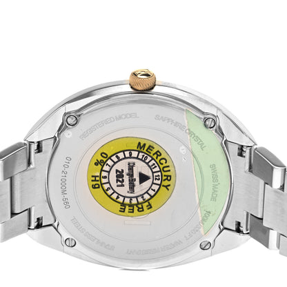 Fendi Stainless Steel Mother of Pearl 34mm Momento Two Tone Quartz Watch 4 of 5