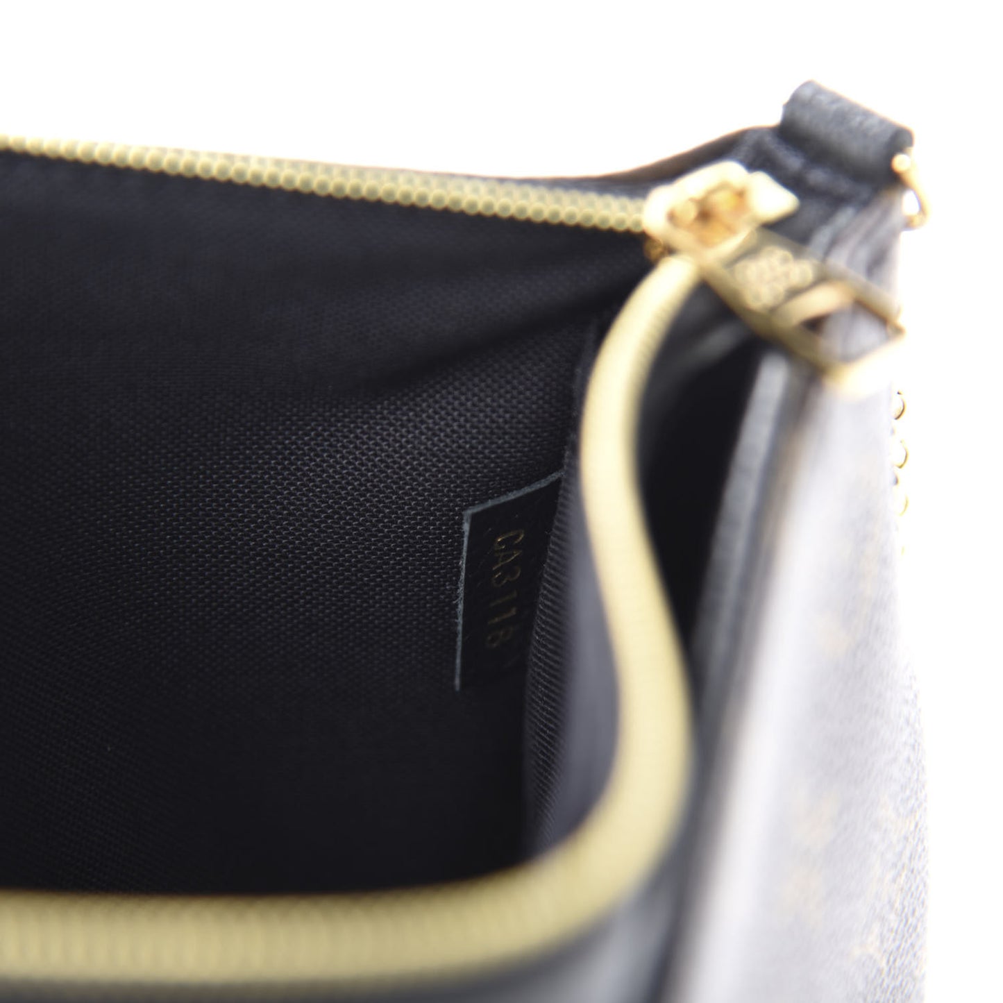Monogram Pallas Clutch Black