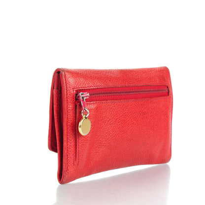 Chanel Caviar Timeless CC Card Holder Wallet Red 3 of 10